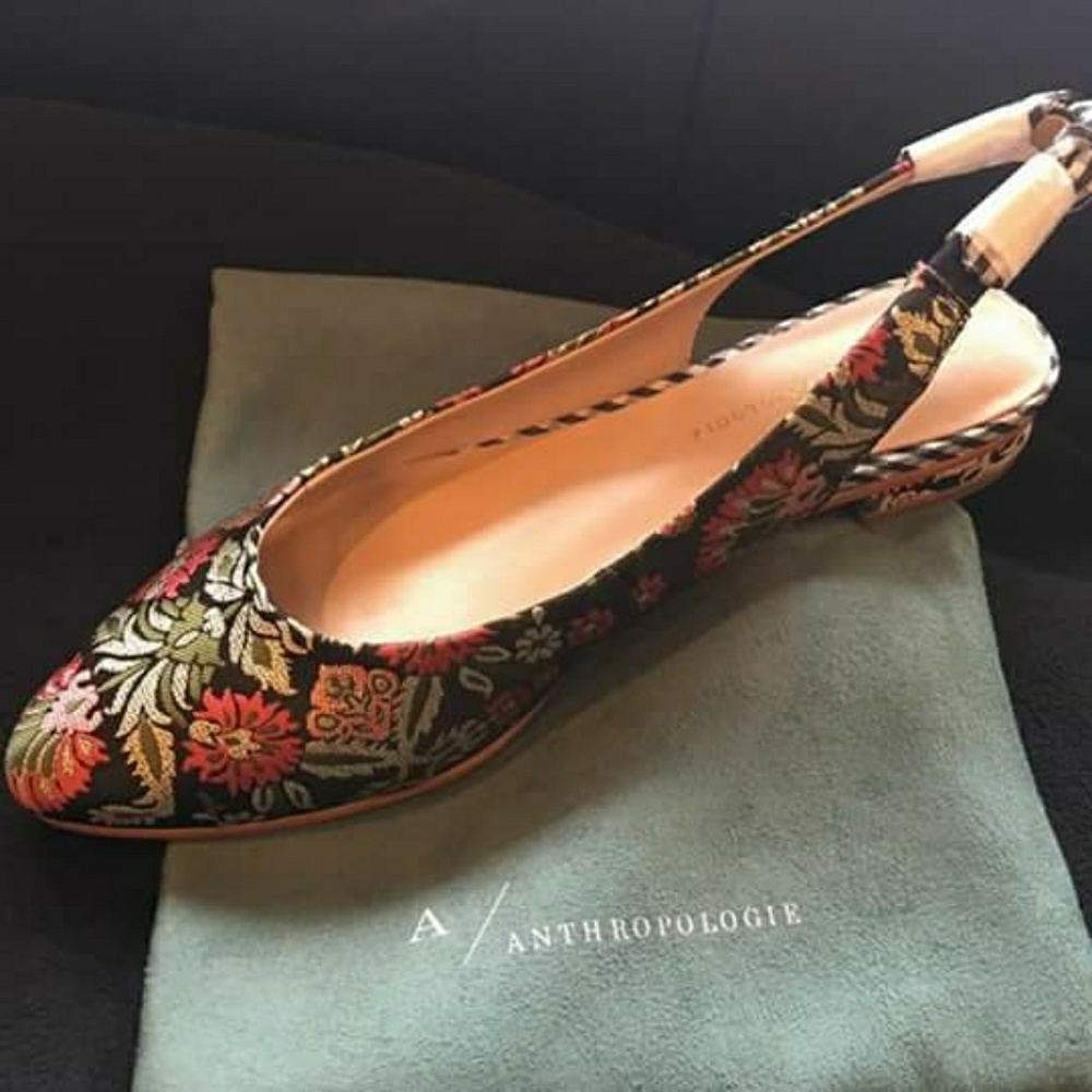 Floral Flat Sandals